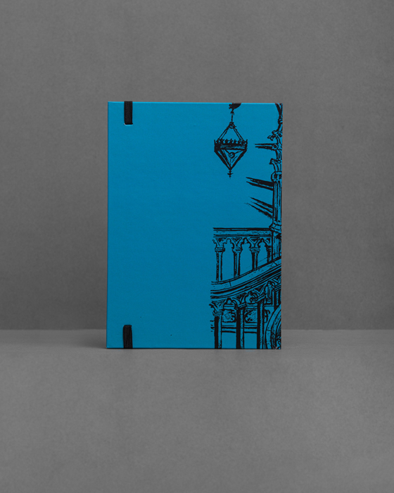 Notebook Livraria Lello Azul